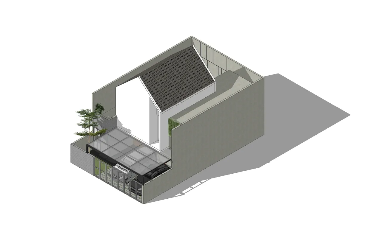 Rumah Anas — isometric design study