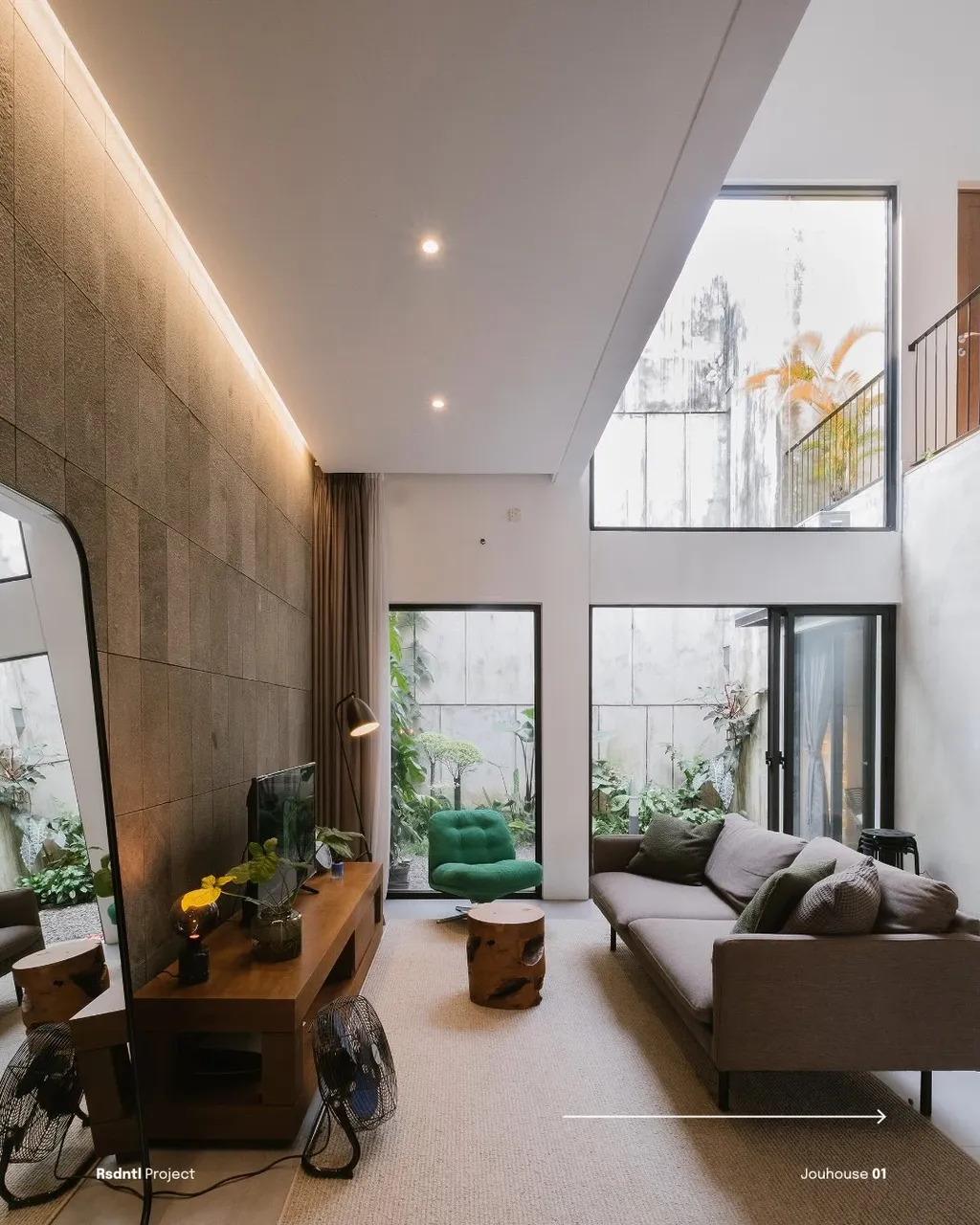 Living with the house